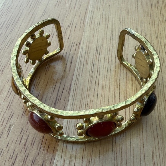 Lena Bernard Royal Cuff Bracelet From Anthropologie!!🔥🔥🔥 - Picture 9 of 16